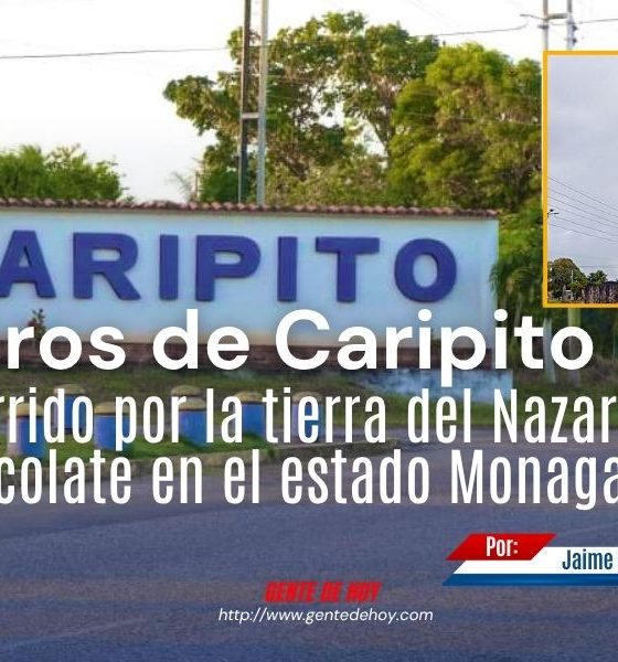 Caripito, ciudad del estado Monagas conocida como la tierra del Nazareno y el chocolate