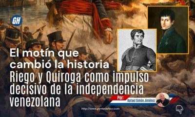 El alzamiento de Riego y Quiroga en 1820 impidió el envío de refuerzos españoles a América, cambiando el curso de la guerra independentista.