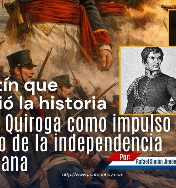 El alzamiento de Riego y Quiroga en 1820 impidió el envío de refuerzos españoles a América, cambiando el curso de la guerra independentista.