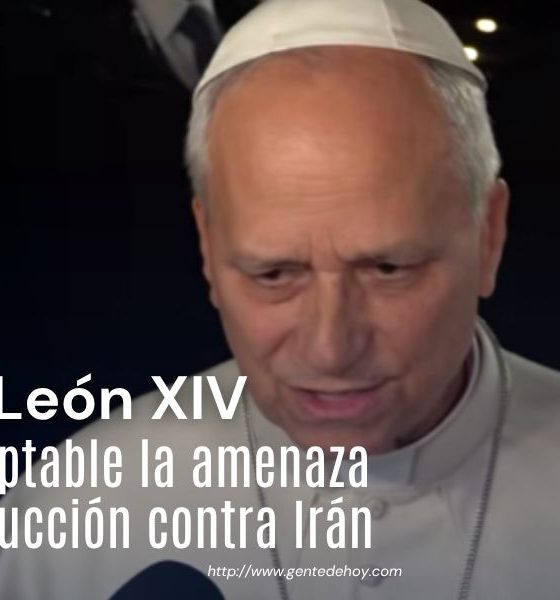 El Papa León XIV ofrece una declaración extraordinaria a los medios desde su residencia en Castel Gandolfo, pidiendo el cese de las amenazas militares en Oriente Medio.