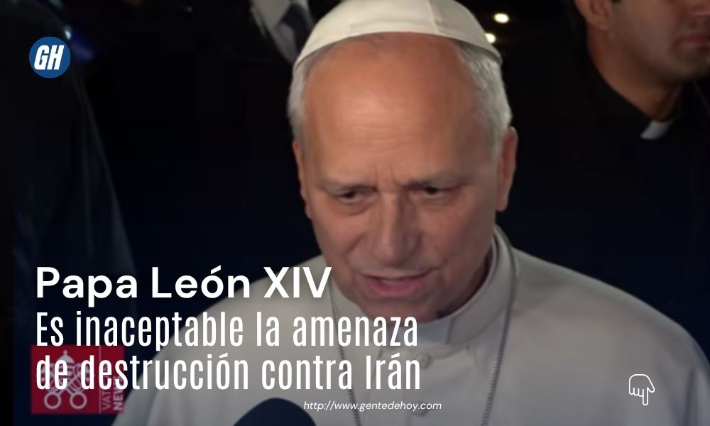 El Papa León XIV ofrece una declaración extraordinaria a los medios desde su residencia en Castel Gandolfo, pidiendo el cese de las amenazas militares en Oriente Medio.