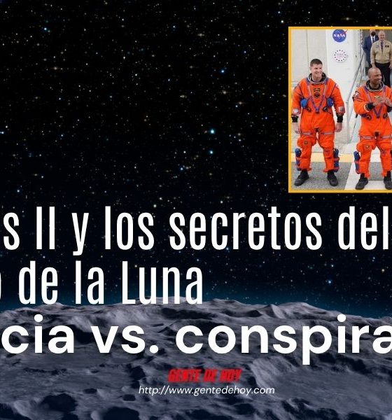Los cuatro astronautas de Artemis II —Reid Wiseman, Victor Glover, Christina Koch y Jeremy Hansen— posan ante la cápsula Orion en el Centro Espacial Kennedy horas antes del histórico lanzamiento del 1 de abril de 2026, primera misión tripulada lunar en más de 50 años.