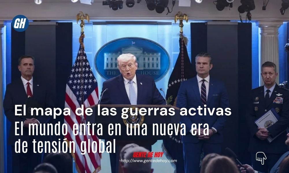 El presidente de Estados Unidos, Donald Trump, durante la rueda de prensa en la Casa Blanca este 6 de abril de 2026, donde advirtió sobre las consecuencias del ultimátum a Irán. Foto cortesía 