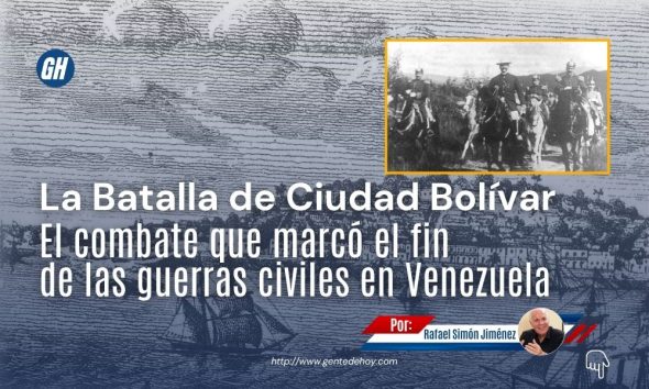 Juan Vicente Gómez encabezó las fuerzas gubernamentales durante el asedio final.