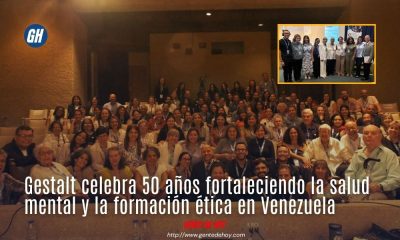 Fundadores, especialistas y egresados participaron en la celebración de los 50 años del Instituto Venezolano de Gestalt en Caracas.