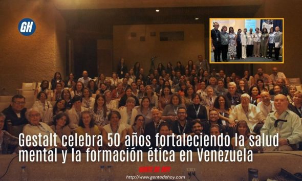 Fundadores, especialistas y egresados participaron en la celebración de los 50 años del Instituto Venezolano de Gestalt en Caracas.