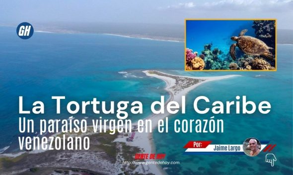 Las aguas turquesa de La Tortuga convierten a esta isla en uno de los destinos más paradisíacos de Venezuela