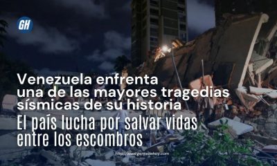 . Las labores de búsqueda y rescate continúan sin descanso entre los escombros.