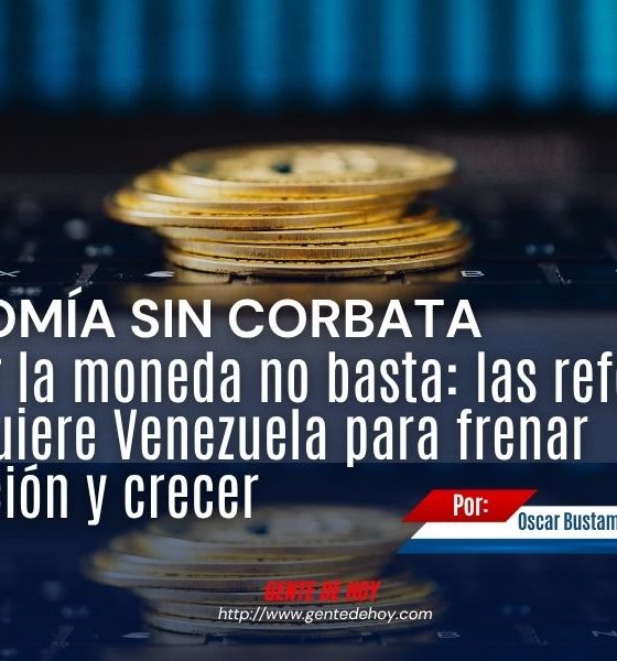 La estabilidad monetaria depende de instituciones sólidas y disciplina fiscal, más allá del cambio de billetes o denominaciones.
