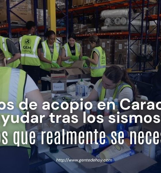 La emergencia sísmica ha generado una respuesta inmediata de la sociedad civil venezolana. La coordinación entre instituciones, voluntarios y ciudadanos es clave para evitar saturaciones y garantizar que la ayuda llegue a las zonas más afectadas de forma eficiente.