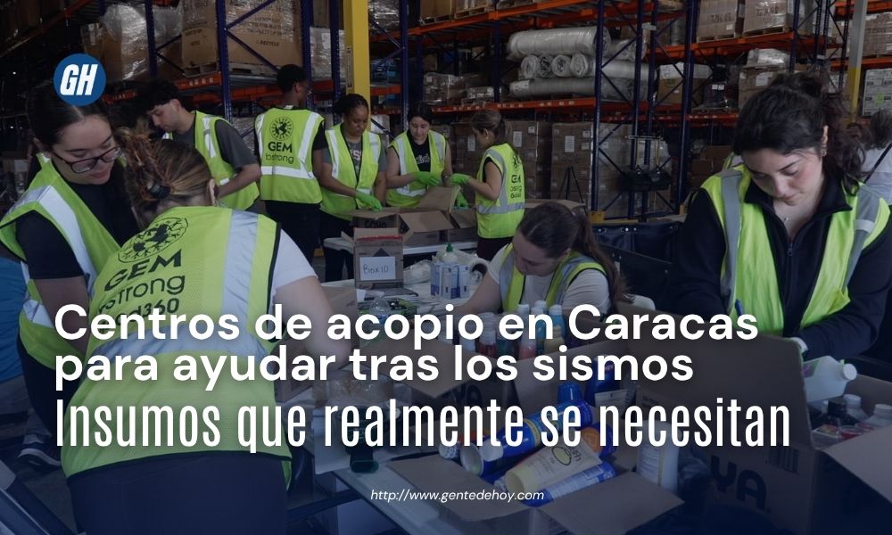 La emergencia sísmica ha generado una respuesta inmediata de la sociedad civil venezolana. La coordinación entre instituciones, voluntarios y ciudadanos es clave para evitar saturaciones y garantizar que la ayuda llegue a las zonas más afectadas de forma eficiente.