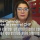 Delvalle Canelón, secretaria general del CNP, expone los criterios éticos obligatorios para la cobertura de emergencias