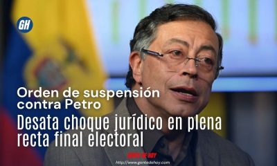 Gustavo Petro rechazó las versiones sobre una eventual separación del cargo en medio de la campaña electoral.