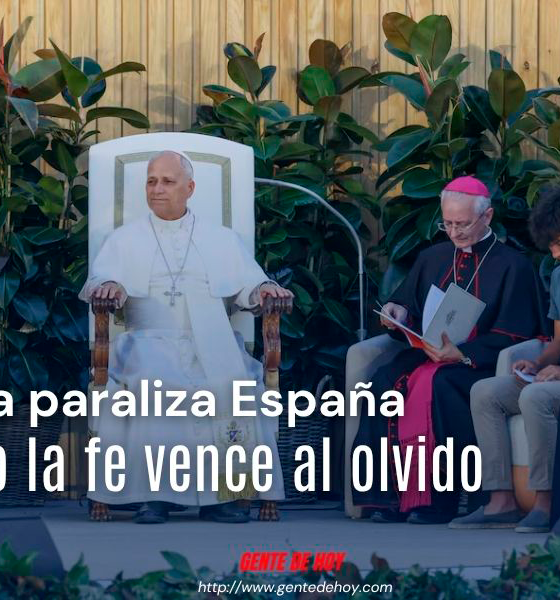 El Papa León XIV paraliza España en 6 días. Un país laico que llora, reza y abraza. ¿Qué revela sobre nuestra identidad?