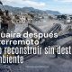 Una planta trituradora de concreto permite transformar escombros en agregados reutilizables para nuevas obras de infraestructura, una tecnología aplicada con éxito en varios países después de grandes terremotos. Foto referencial creada con IA