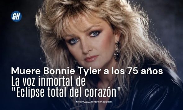 La cantante galesa dejó una huella imborrable en la historia del pop gracias a su interpretación de Total Eclipse of the Heart.