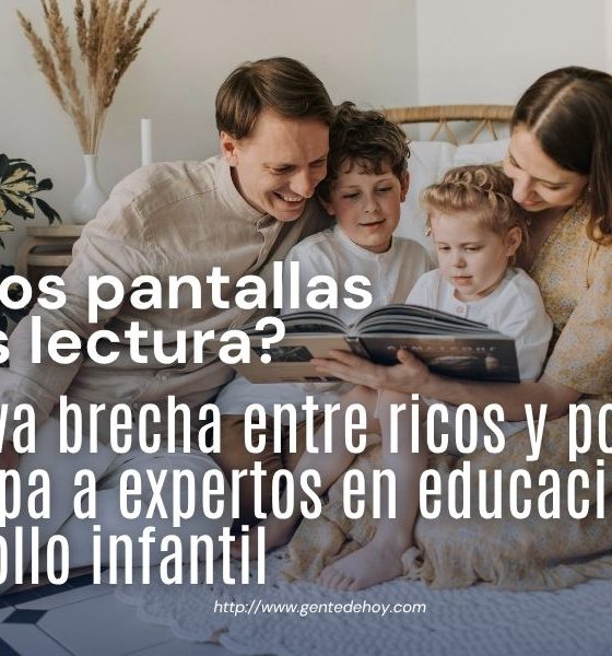 Especialistas recomiendan equilibrar el uso de la tecnología con actividades como la lectura, el deporte y la convivencia familiar para favorecer el desarrollo infantil.