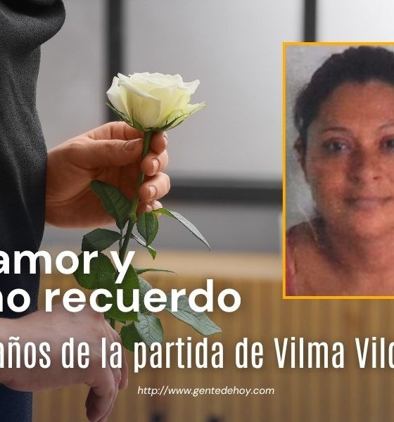 Con amor y eterno recuerdo: a cinco años de la partida de Vilma Vilden Elías