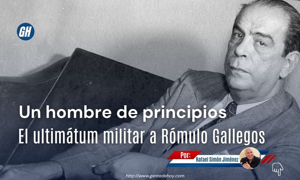 Rómulo Gallegos vivió un breve período de gobierno democrático, interrumpido por el golpe militar del 24 de noviembre de 1948.