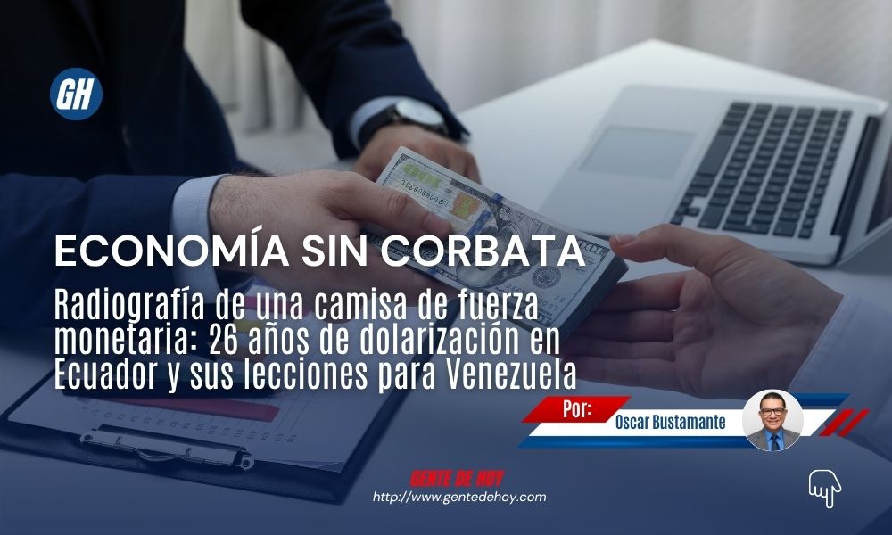 El dólar estadounidense se convirtió en la moneda oficial de Ecuador en enero de 2000, tras una de las mayores crisis económicas y financieras de su historia reciente.