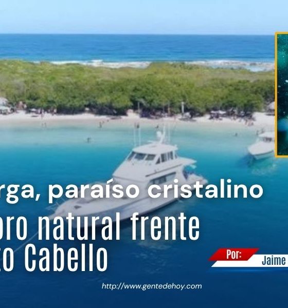 Las aguas cristalinas y el oleaje tranquilo convierten a Isla Larga en uno de los destinos naturales más atractivos de la costa carabobeña.