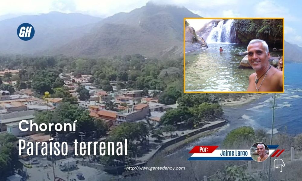 Choroní, entre la selva del Parque Nacional Henri Pittier y las aguas del mar Caribe.