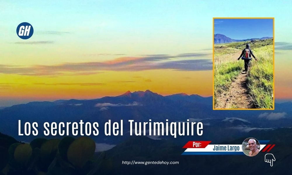 La densa vegetación y el relieve montañoso caracterizan distintos sectores de la Serranía del Turimiquire.